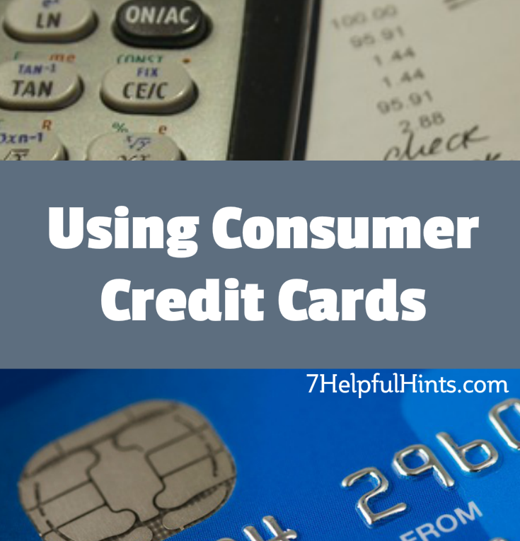 using consumer credit cards
