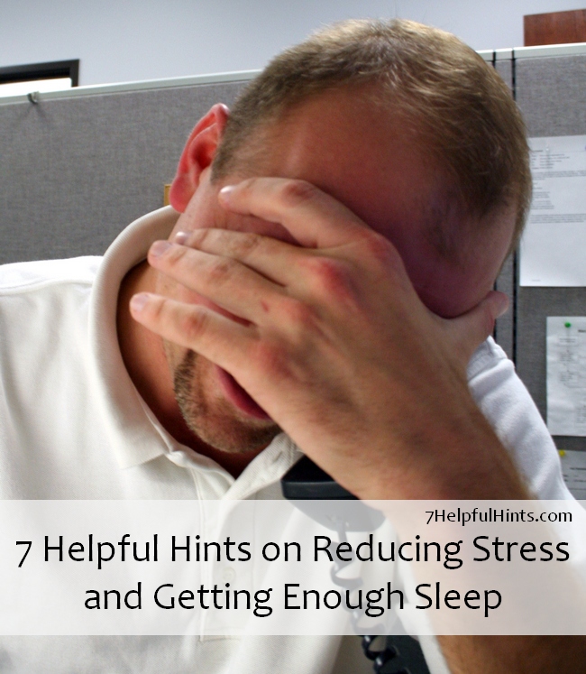 reducing stress and improving sleep